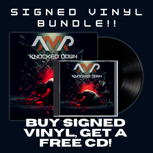 Knocked Down Signed Vinyl/CD Bundle